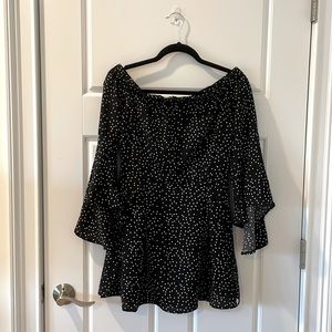 Showpo Black “Break My Heart” Dress. Size 6- runs small.